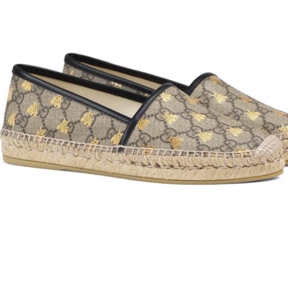 Gucci Supreme Bees Espadrilles-Sold